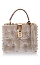 Dolce & Gabbana Velvet Box Bag