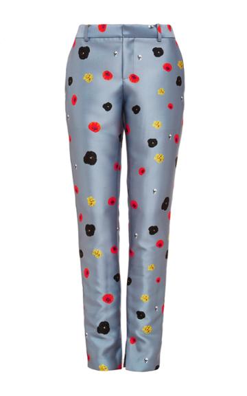Rhie Floating Flower And Skull Print Trousers