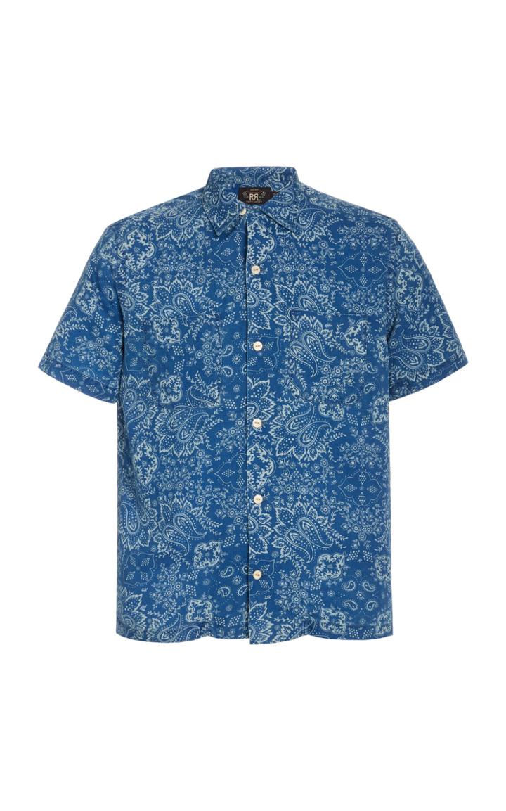Rrl Camp Printed Jersey Shirt