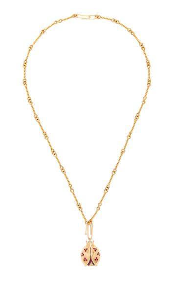 Aurlie Bidermann Ladybug Pendant Necklace