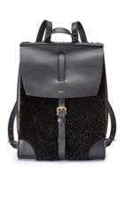 Bertoni1949 Shearling Julia Backpack