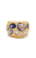 Page Sargisson 18kt Gold Multi-sapphire Cocktail Ring