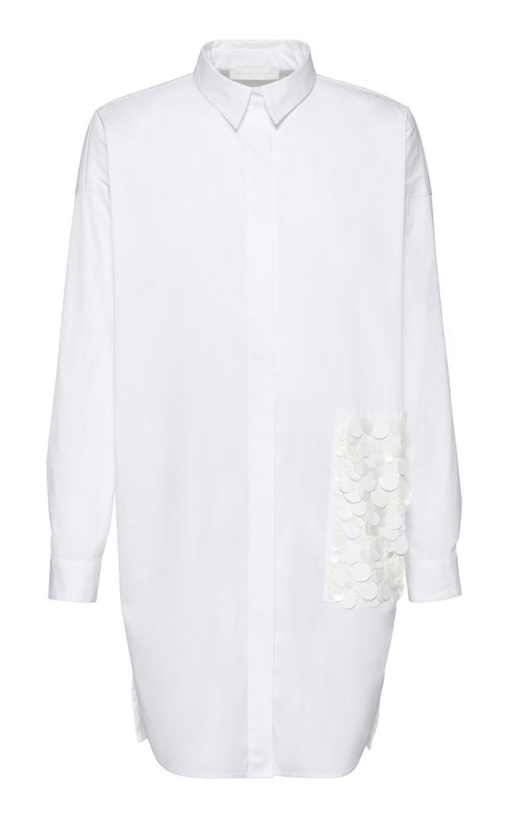 Fabiana Filippi Sequin Patch Top