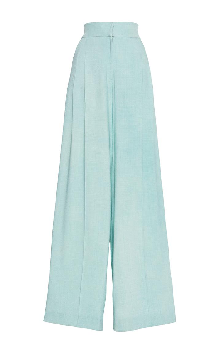 Luisa Beccaria Linen Palazzo Pants