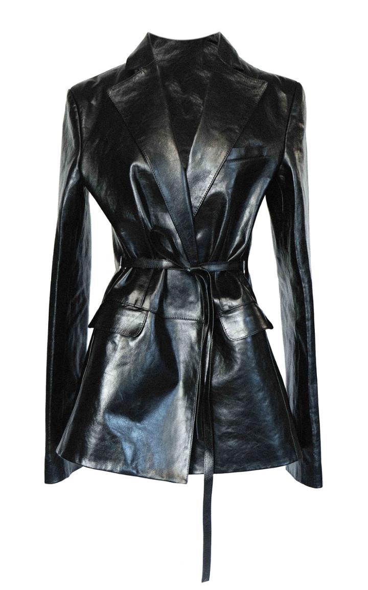 Moda Operandi Peter Do Everyday Belted Leather Blazer