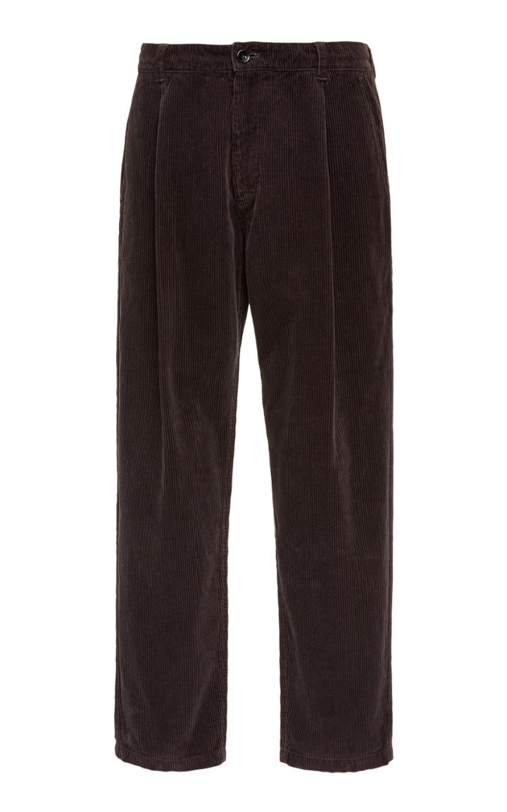 Blue Blue Japan Corduroy Straight-leg Pants Size: S
