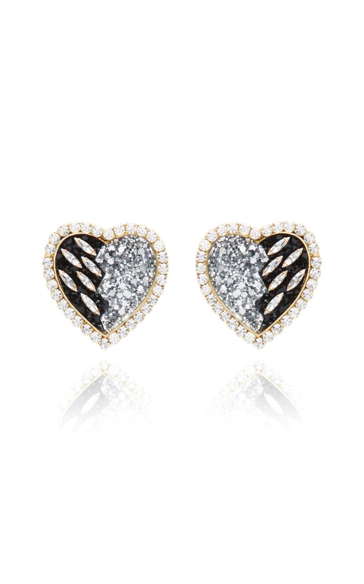 Shourouk Broken Heart Earrings