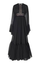 Giambattista Valli Flounce Chiffon Gown