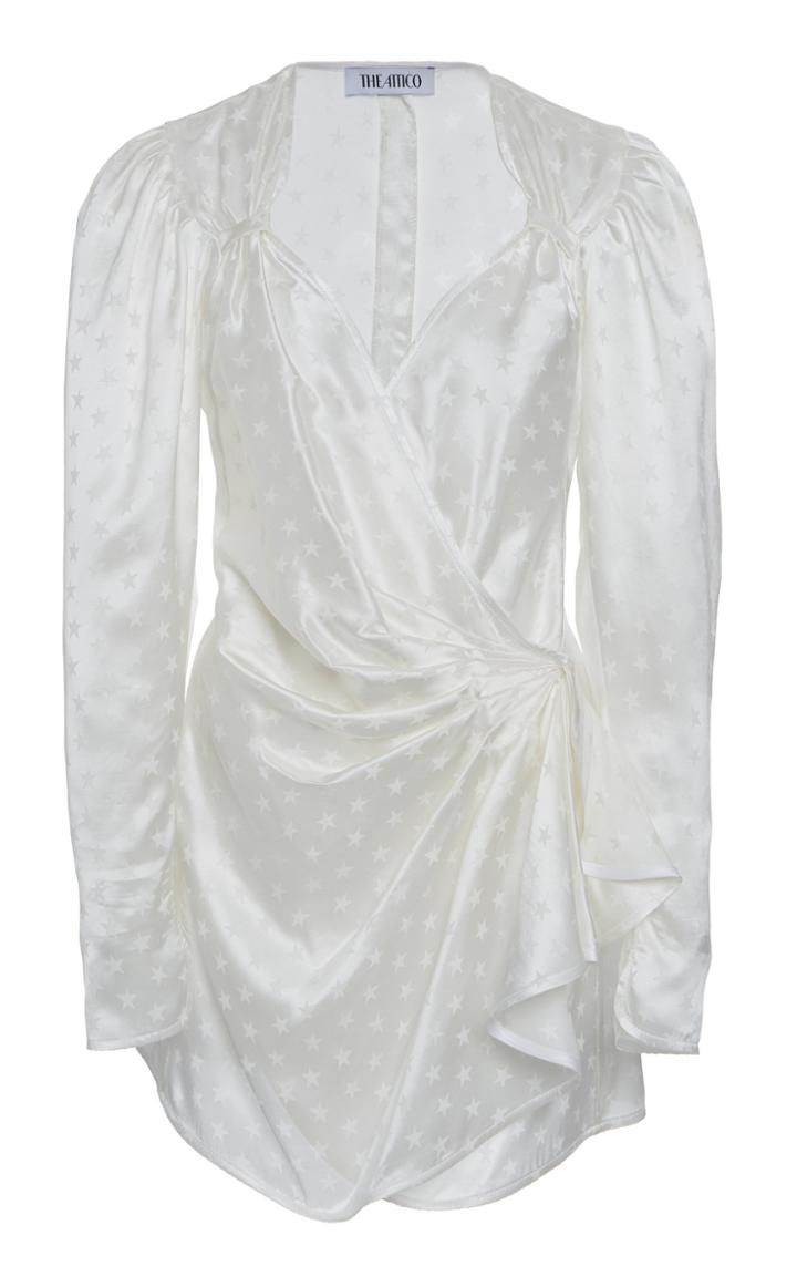 Attico Draped Mini Dress