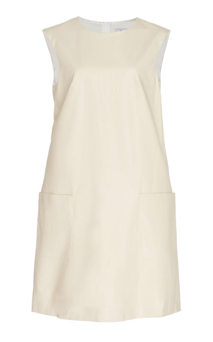 Moda Operandi Deitas Margherite Sleeveless Faux-leather Dress Size: 36