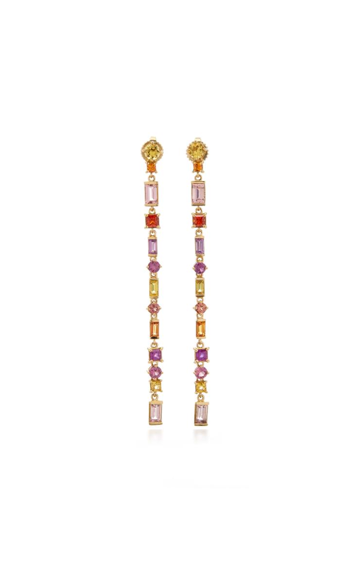 Moda Operandi Jane Taylor One Of A Kind Cirque Aerial Silk Earrings With Beryl, Tour