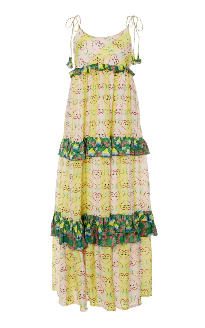 Verandah Wanderlust Tiered Maxi Dress