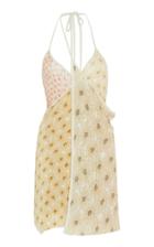 Jacquemus La Robe Boca String Cotton-blend Mini Dress