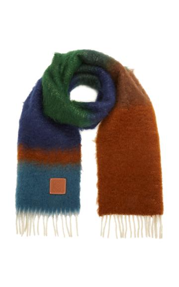 Loewe Striped Mohair Scarf