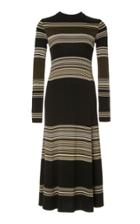 Proenza Schouler Striped Wool Maxi Dress