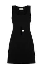 George Keburia Tailored Crepe Mini Dress