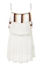 Missoni Mare Fringe Cinch Waist Mini Cover Up