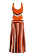 Moda Operandi Gabriela Hearst Stand Striped Merino Wool Knit Dress