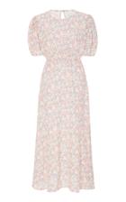 Faithfull The Brand Beline Floral-print Crepe Midi Dress