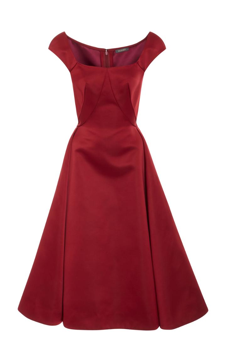 Zac Posen Double Face Duchess Dress