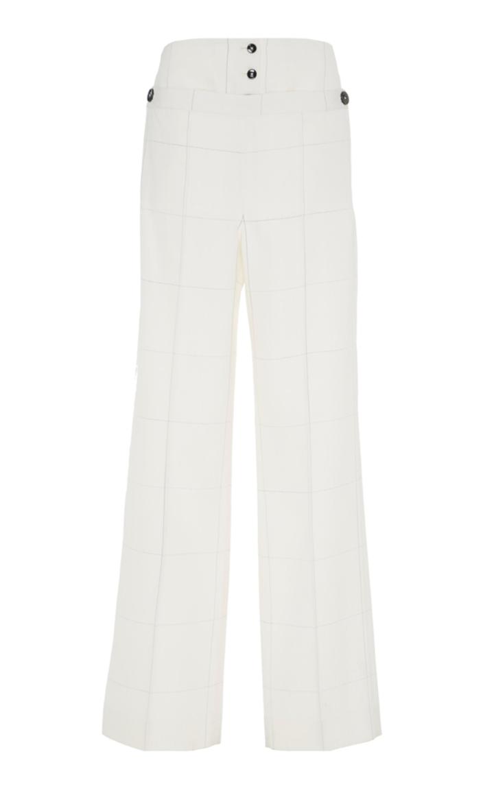 Jil Sander Greg Grid Print Pant