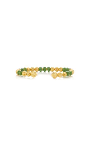 Ilias Lalaounis Green Tourmaline Beaded Bracelet