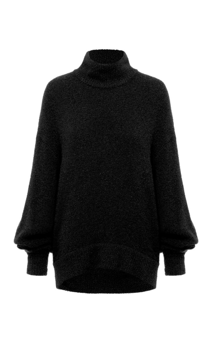 Moda Operandi Harris Tapper Selby Puff-sleeve Cashmere-blend Turtleneck Sweater