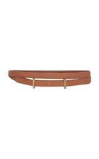 Agnona Double Wrap Belt With Plate