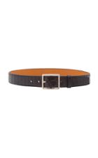 Maison Vaincourt M'o Exclusive: Crocodile Waist Belt