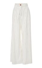 Zimmermann Corsage Tailored Stripe Pants