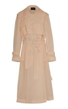 Simone Rocha Classic Cut Tulle Trench Coat