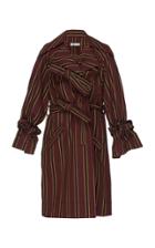Palmer/harding Palmer//harding Stripe Dusk Trench Coat