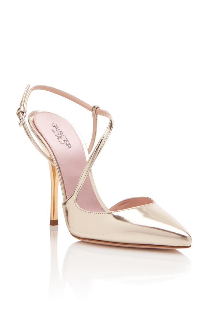 Giambattista Valli Chanel Metallic Pump