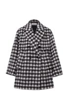 Moda Operandi Dorothee Schumacher Luxury Check Alpaca-wool Coat