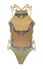 Triya Loop Snake One Piece Bathing Suit