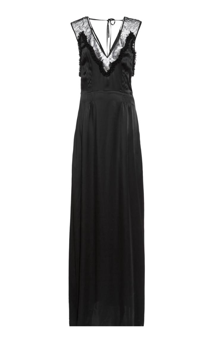 Rochas Lace Detail Gown
