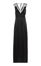 Rochas Lace Detail Gown
