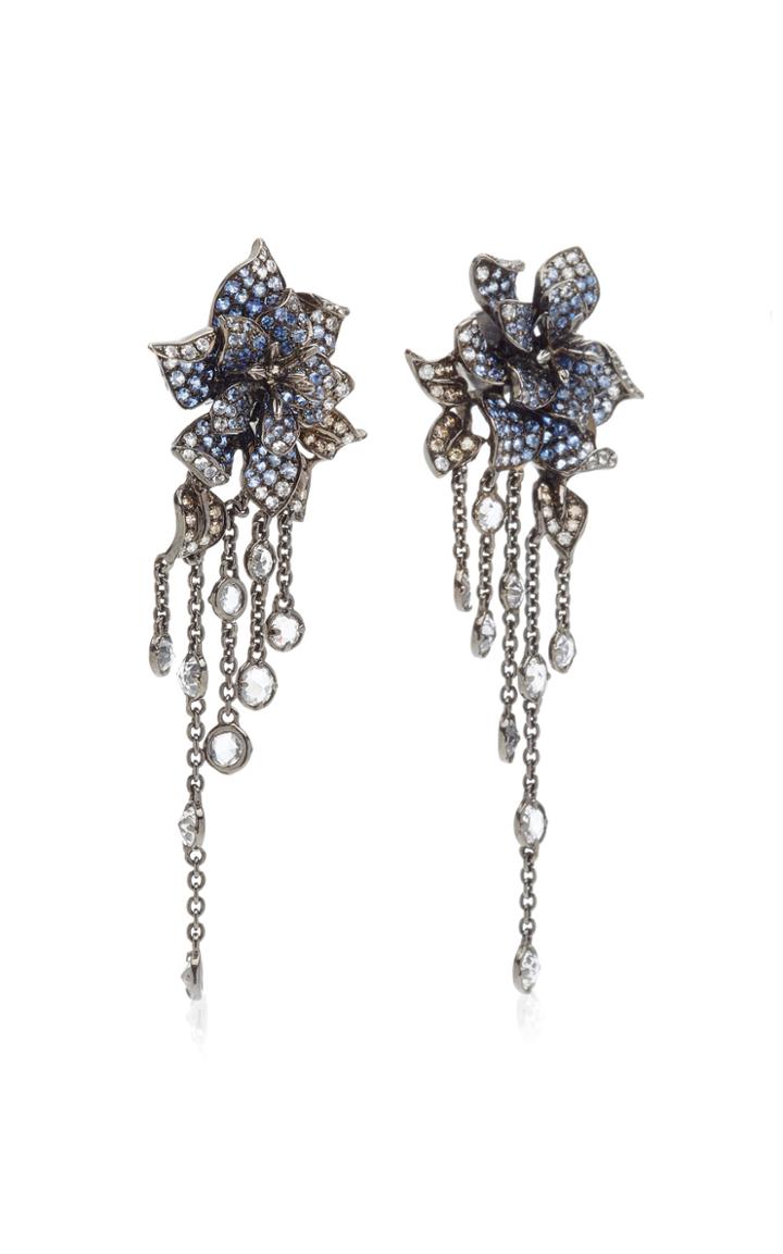 Moda Operandi Wendy Yue Orchid Chandelier Earrings