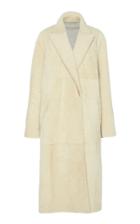 Boontheshop Collection Two-tone Shearling Coat