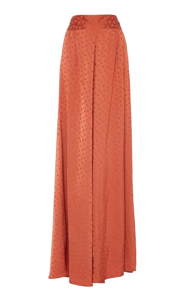 Johanna Ortiz Romanticismo Ideal Wide-leg Jacquard Pants