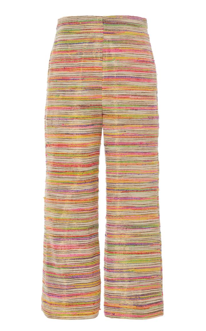 Moda Operandi Leal Daccarett Fiori Silk-blend Culotte Pants Size: 2