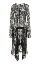 Pascal Millet Pleated Lace Dress