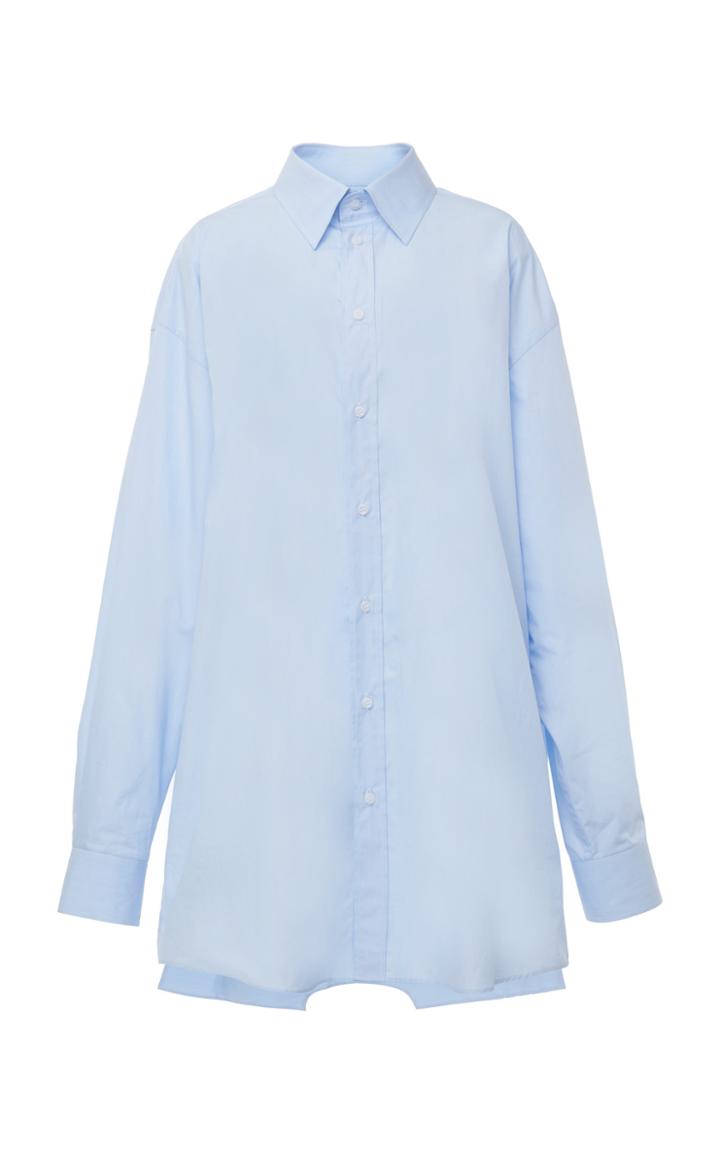 Maison Margiela Oversized Cotton Button Down Shirt