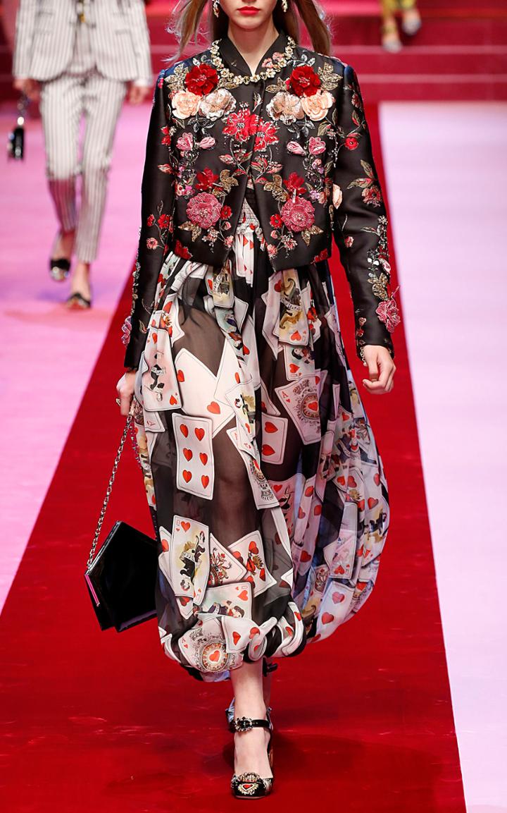 Dolce & Gabbana Printed Maxi Dress