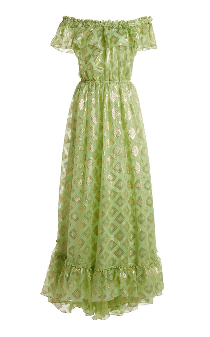 Moda Operandi Nervi Vera Off-the-shoulder Dress