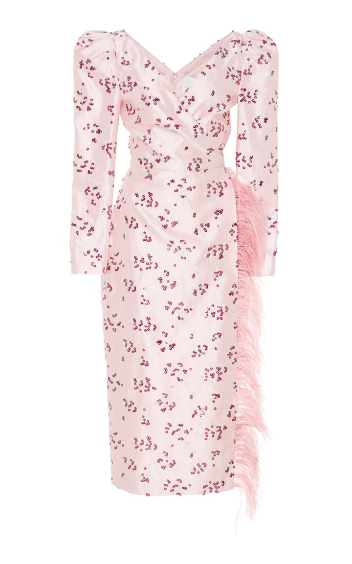 Markarian Cherry Blossom Wrap Dress