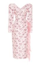 Markarian Cherry Blossom Wrap Dress