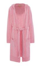 Michael Kors Collection Handknit Hooded Coat