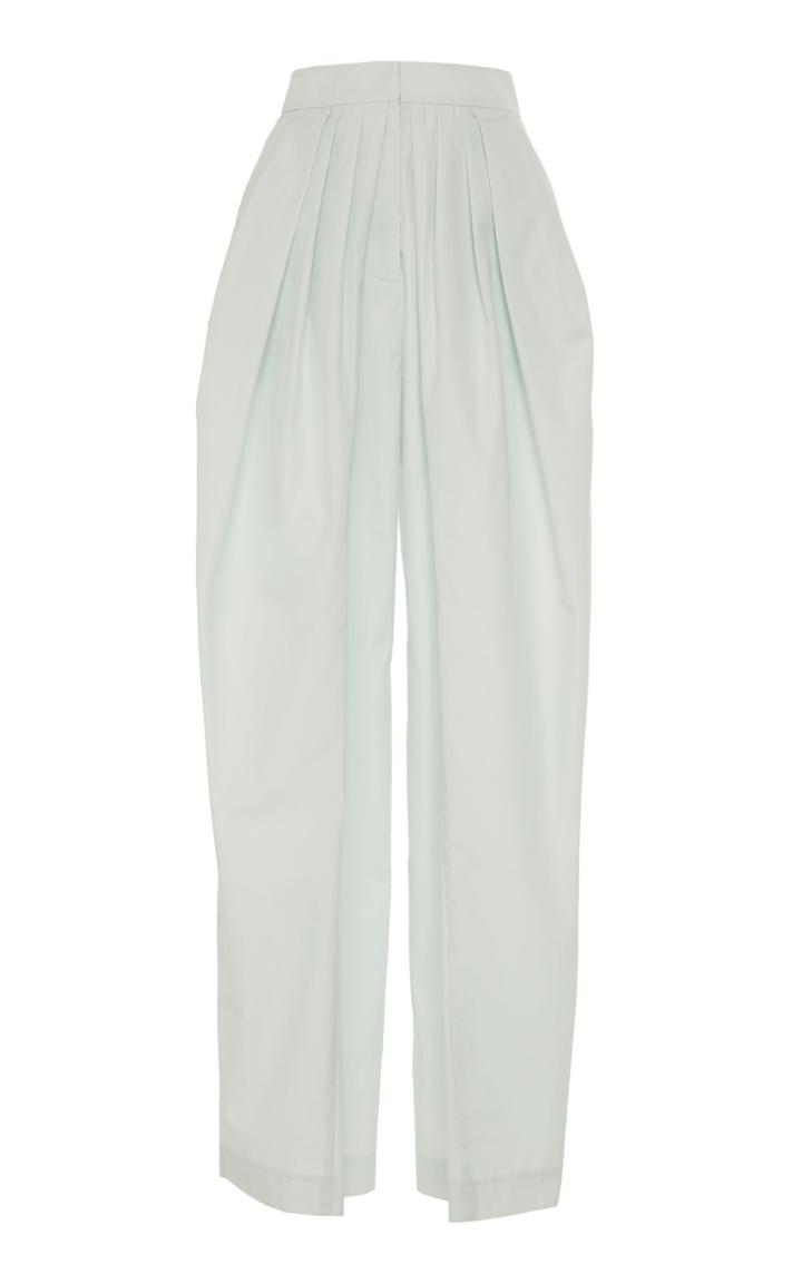 Vika Gazinskaya High-waisted Cotton Pants