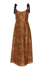 Markarian Exclusive Lets Groove Printed Brocade Dress